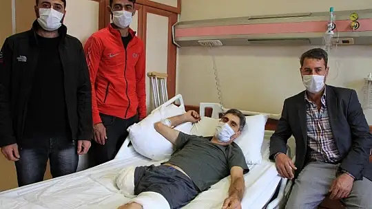 Ölümden döndü, tek bacağını kaybetti şimdi protez bacak bekliyor
