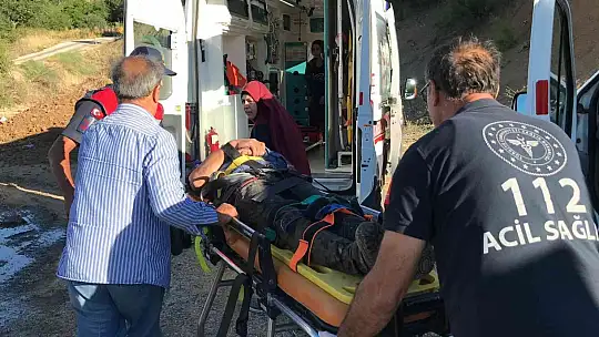 Otomobil tarım işçilerini taşıyan minibüse çaptı: 17 yaralı
