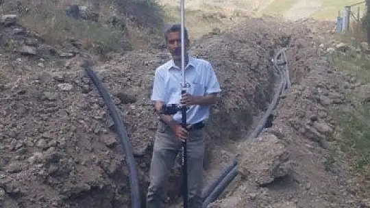 Palu'da İsale Hattı Yenileme Çalışmaları Başladı