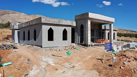 Şehit Fethi Sekin Külliyesinin kaba inşaatı bitti