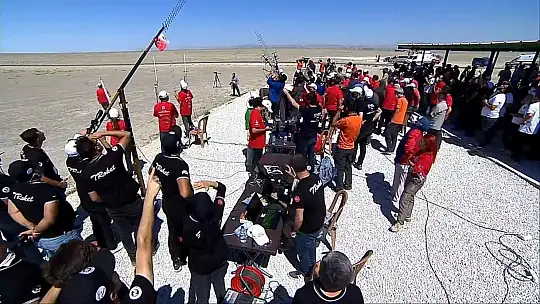 Teknofest'te Elazığ takımı Gökruh-Troket'ten önemli atış