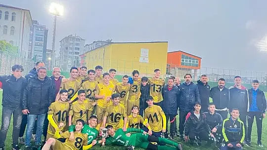 U16'da şampiyon İl Özel İdare