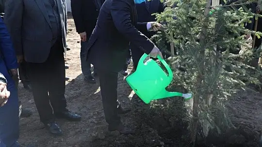 Vali Yırık:' Elazığımızın her yerini ağaçlandıracağız'