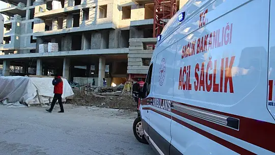 Vinçte intihara teşebbüs eden şahsı polis ikna ederek indirdi