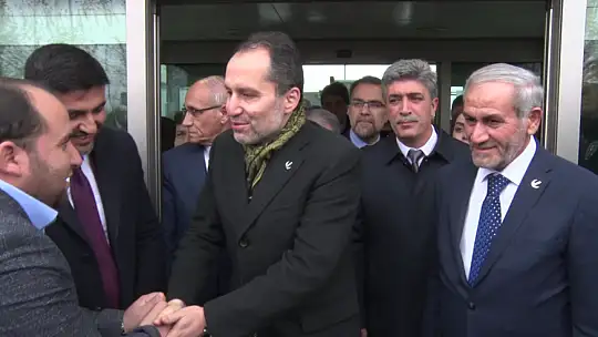 YRP Genel Başkanı Fatih Erbakan Elazığ'da