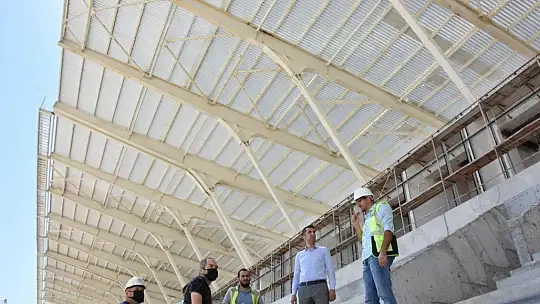 Yeni Elazığ Şehir Stadyumu'nda son aşamaya gelindi