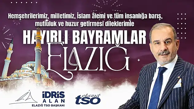 Başkan Alan'dan Ramazan Bayramı mesajı
