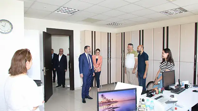 Başkan Şerifoğulları, personelle bayramlaştı