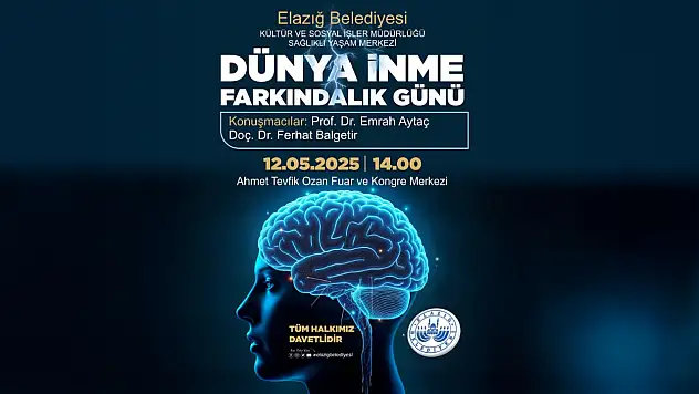Elazığ Belediyesi'nden Dünya İnme Farkındalık Günü kapsamında seminer