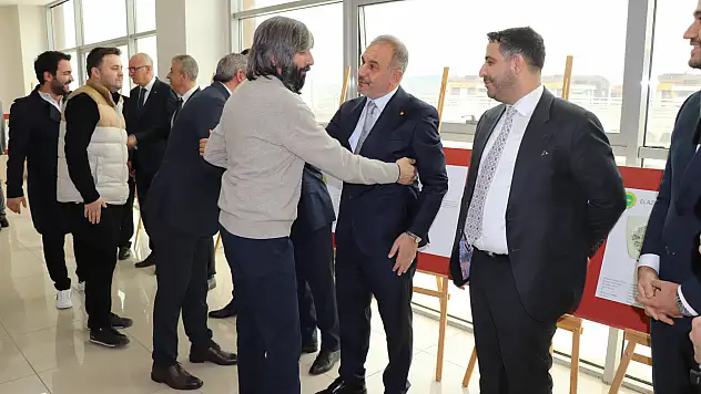 Elazığ Ticaret ve Sanayi Odası'nda bayramlaşma