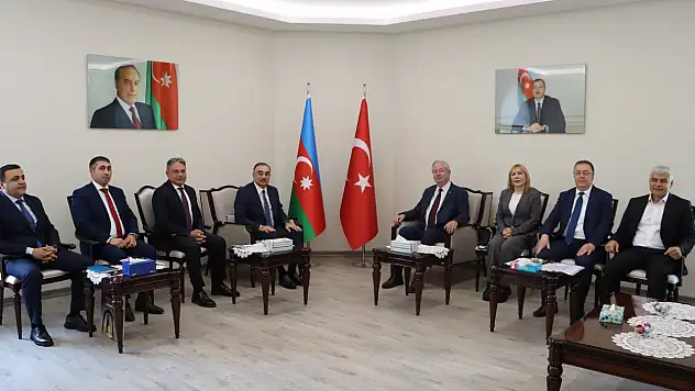 Elazığ Vakfı'ndan Ankara'da Azerbaycan Büyükelçiliğine ziyaret