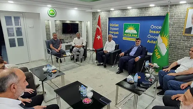 HÜDA PAR Elazığ İl Başkanlığı'nda bayramlaşma