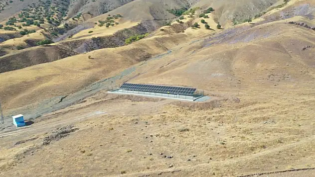İl Özel İdaresinden güneş enerjisi sistemli içme suyu tesisi