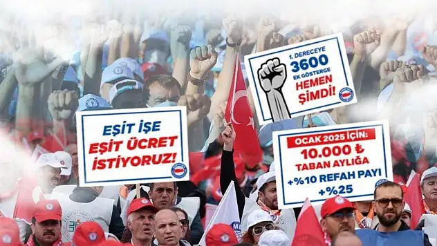 Memur-Sen Elazığ'da meydana iniyor