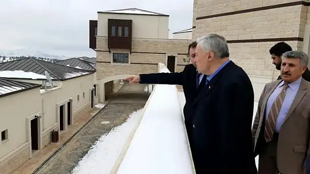 Milletvekili Demirbağ, Harput Dini İhtisas Eğitim Merkezi'nde incelemede bulundu