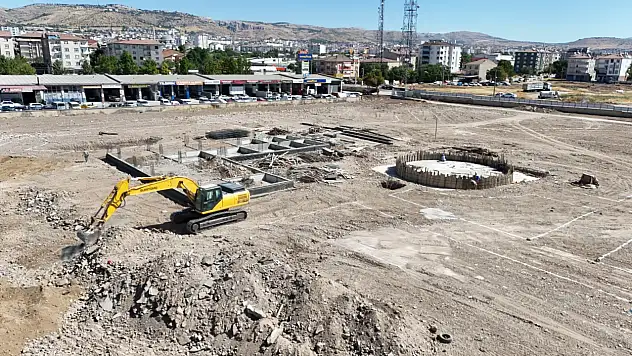 Şehre değer katacak Doğu Park'ta çalışmalar hızlı ilerliyor