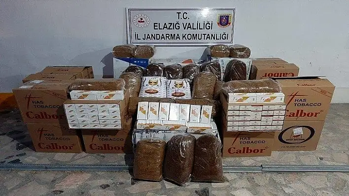  750 kilo kıyılmış tütün 200 Bin Adet bandrolsüz boş makaron ele geçirildi