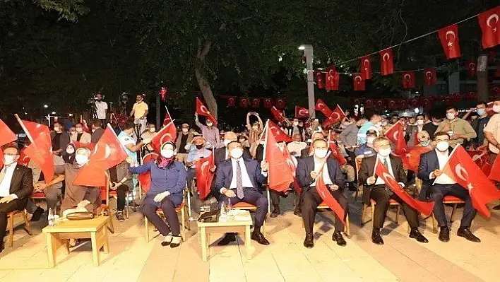 15 Temmuz Demokrasi ve Milli Birlik Günü Programı Düzenlendi