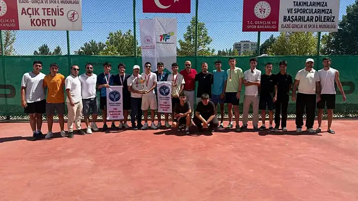 18 Yaş Altı Türkiye Takım Şampiyonası 2. aşama tenis turnuvası tamamlandı