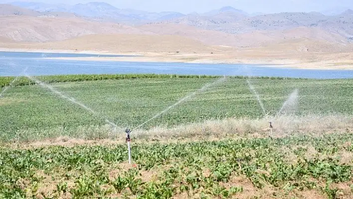 4 ilde 532 bin 512 dekar tarım arazisi sulandı