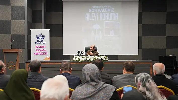 'Aile' temalı konferansa yoğun katılım