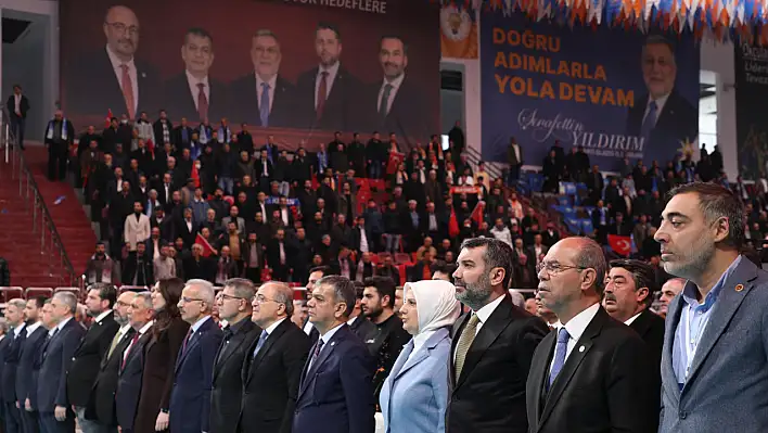 Ak Parti Elazığ 8. Olağan İl Kongresi yapıldı, yönetimde kimler yer aldı