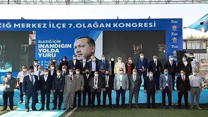 AK Parti Elazığ Merkez İlçe Kongresi Gerçekleştirildi