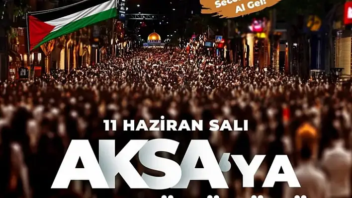 Aksa'ya Gece Yürüyüşü programı düzenlenecek