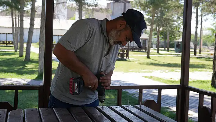Aksaray Mesire Alanı'nda komple bakım