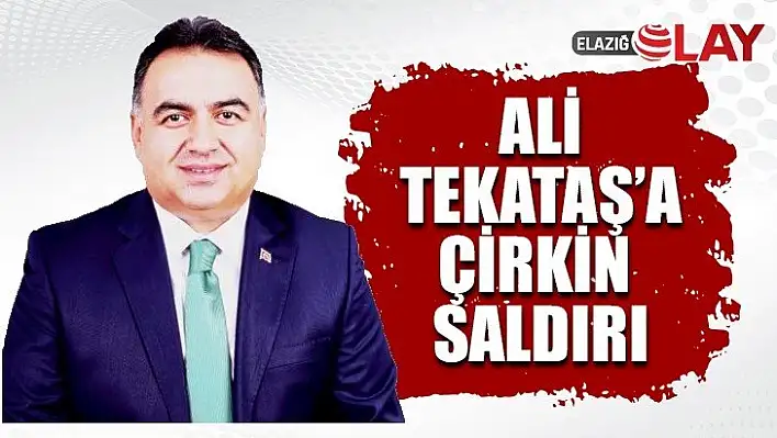 Ali Tekataş'a Çirkin Saldırı