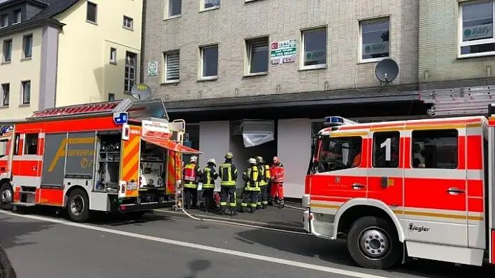 Almanya'da Ulu Cami'de yangın