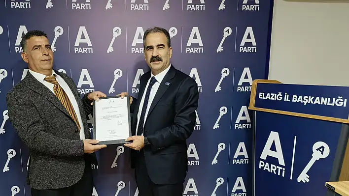 Anahtar Parti Alacakaya İlçe Başkanlığına atama