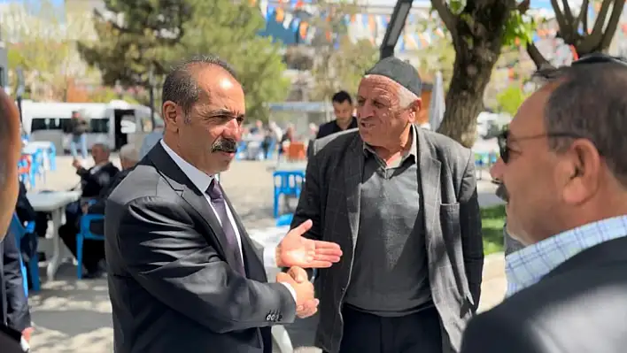 Bağımsız Milletvekili Adayı Çoban'a, Kovancılar ve Karakoçan'da yoğun ilgi