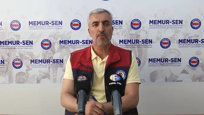 Bahşi: Memurun emeğini yok sayan bu teklifi kabul etmiyoruz
