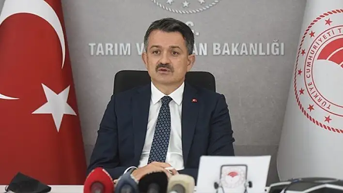 Bakan Pakdemirli, hibe müjdesi verdi