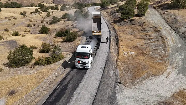 Bakladamlar Köyü asfalt çalışmaları tamamlandı