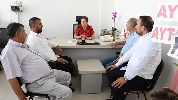 Başkan Alan'dan Galericiler Sitesi ve 6. noterliğe ziyaret