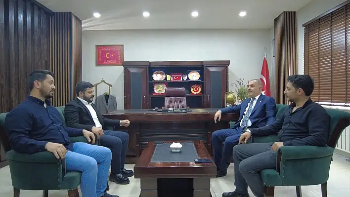 Başkan Alan'dan Şenol Arslan'a hayırlı olsun ziyareti