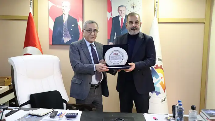 Başkan Alan, Elazığ OSB'deki firmalar ile OSB Başkanı Öztürk'ü ziyaret etti