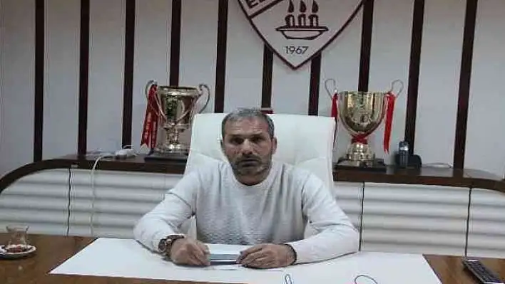 Başkan Çayır, Elazığspor'un transfere engel olan borcunu açıkladı