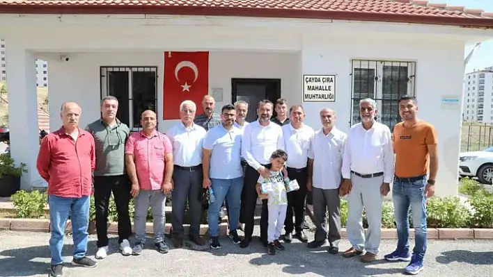 Başkan Şerifoğulları mahalle ziyaretlerini sürdürüyor