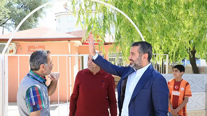 Başkan Şerifoğulları'ndan, mahallelere ziyaret