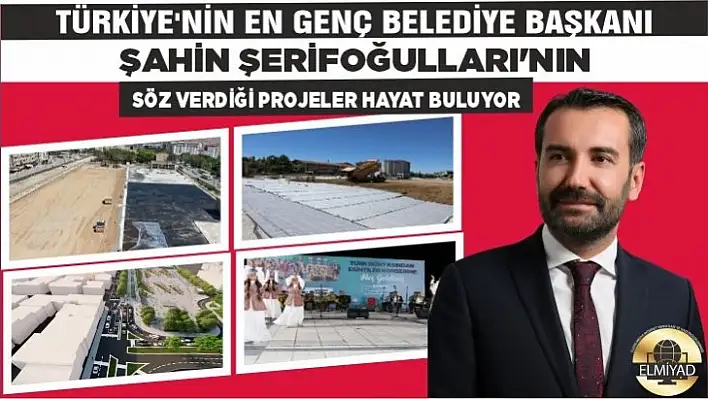 Başkan Şerifoğulları'nın Söz Verdiği Projeler Hayat Buluyor