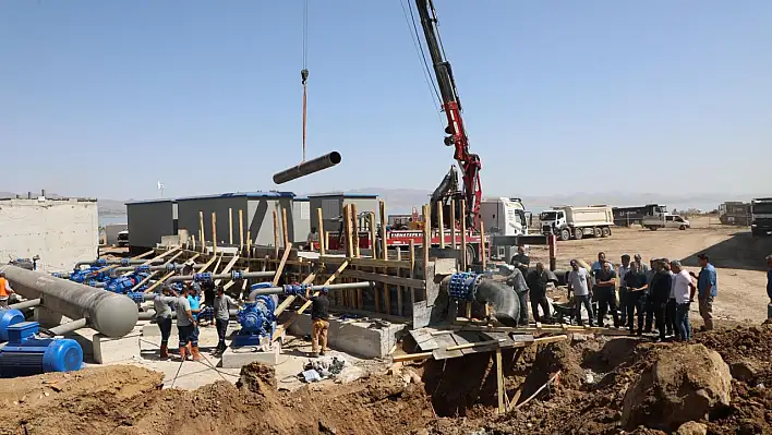Başkan Şerifoğulları, yeni istasyonda incelemede bulundu