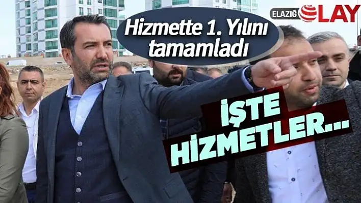 Başkan Şerifoğulları'nın bir yıllık hizmetleri