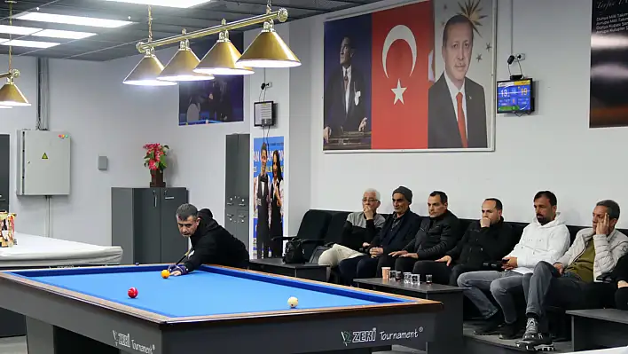 Bilardo branşında şampiyon belli oldu