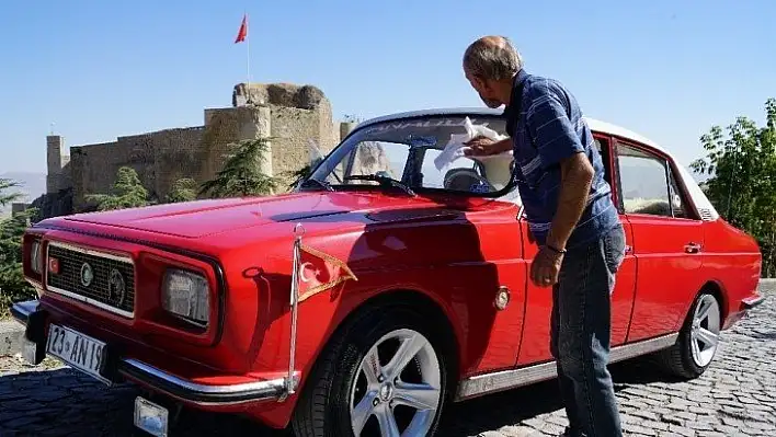 Bin TL'ye aldığı hurdadan muhteşem bir otomobil çıktı