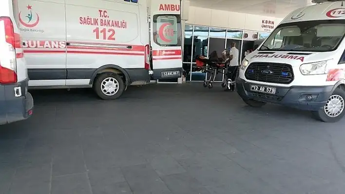 Bingöl'de tarım işçilerini taşıyan minibüs devrildi: 20 yaralı