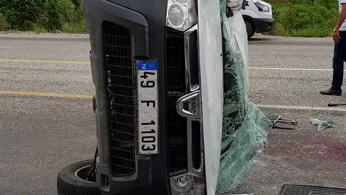 Bingöl'de trafik kazası: 1 ölü,3 yaralı