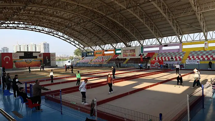 Bocce arenasında Elazığ Rüzgarı